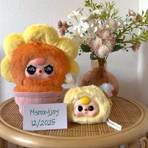 Baby three give you flower & storage pouch - bundle